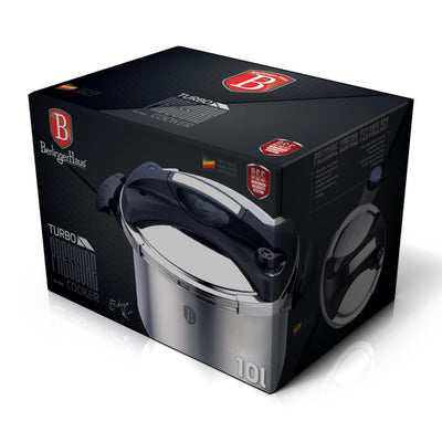 Berlingerhaus rvs snelkookpan 10 liter