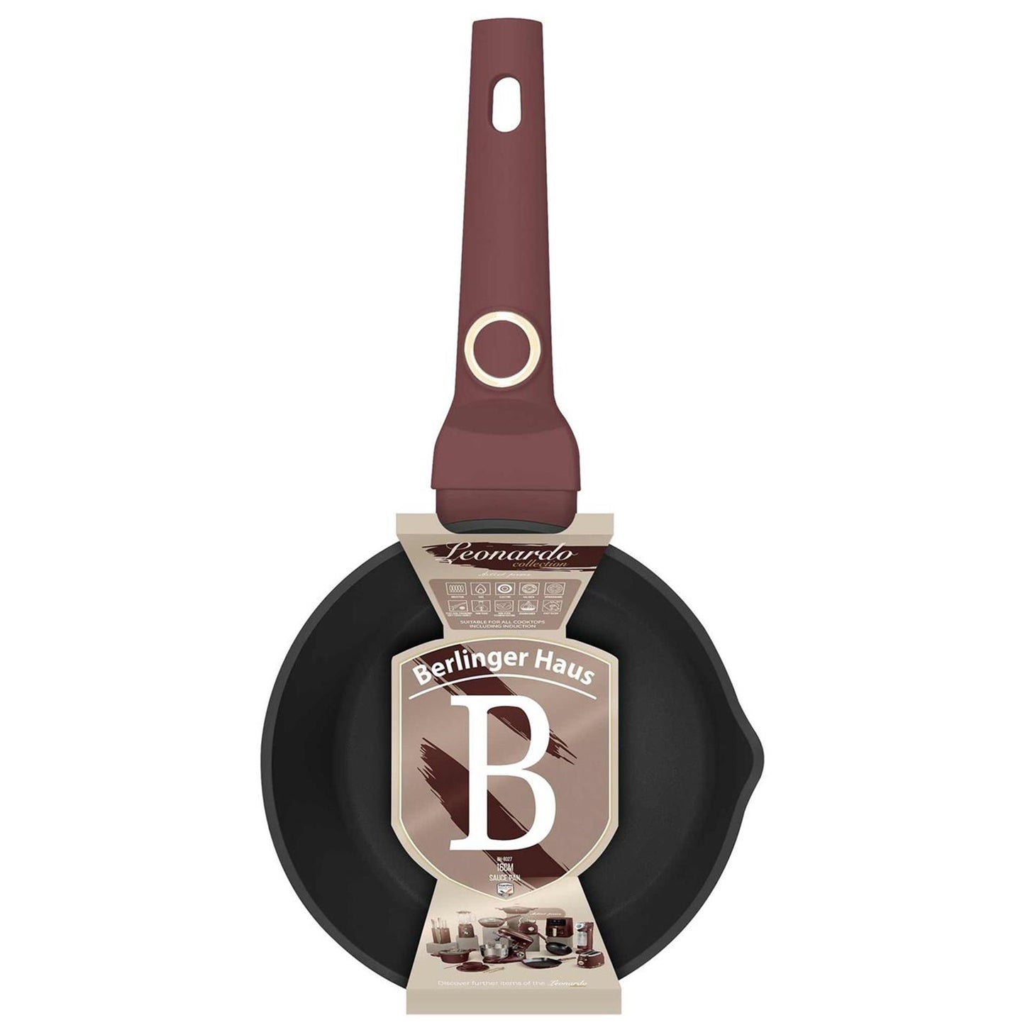 Berlingerhaus steelpan 16cm leonardo