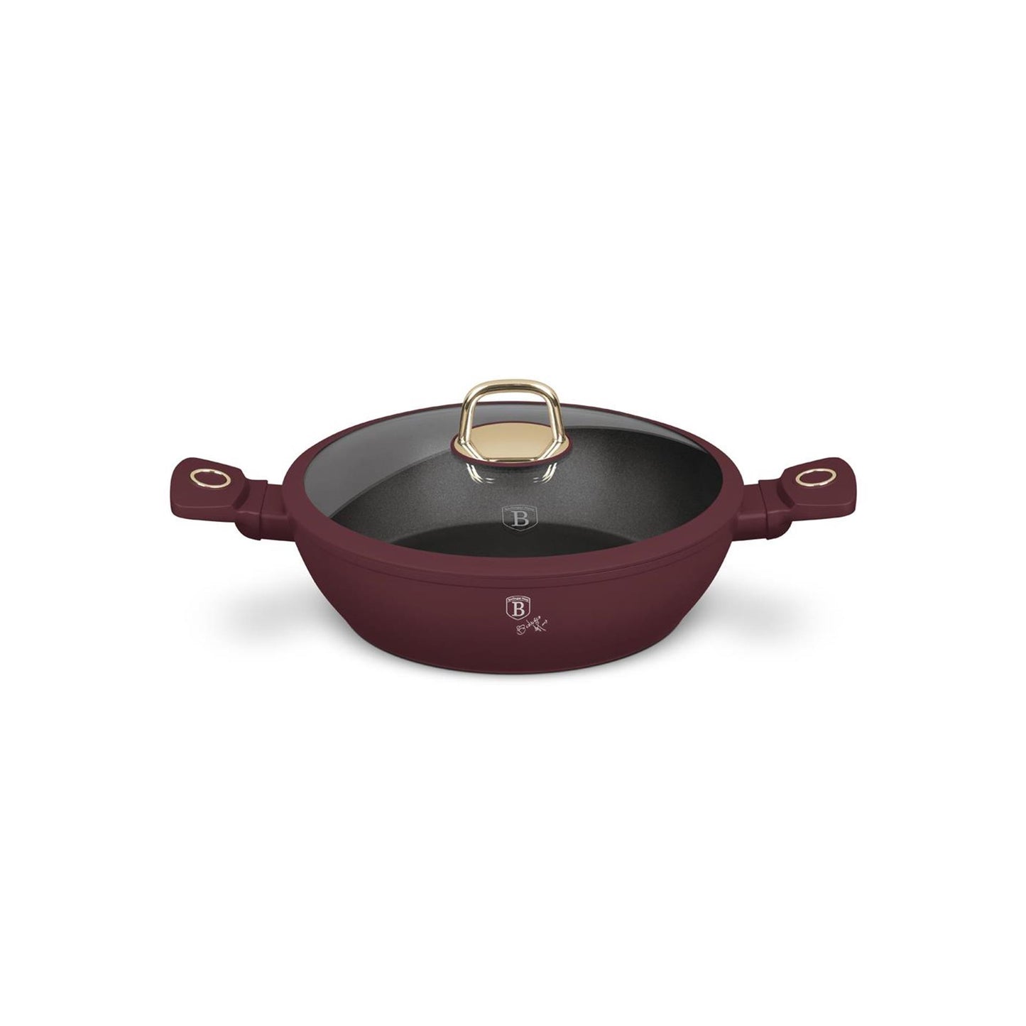 Berlingerhaus berlinger haus leonardo collection braadpan met deksel ø28cm
