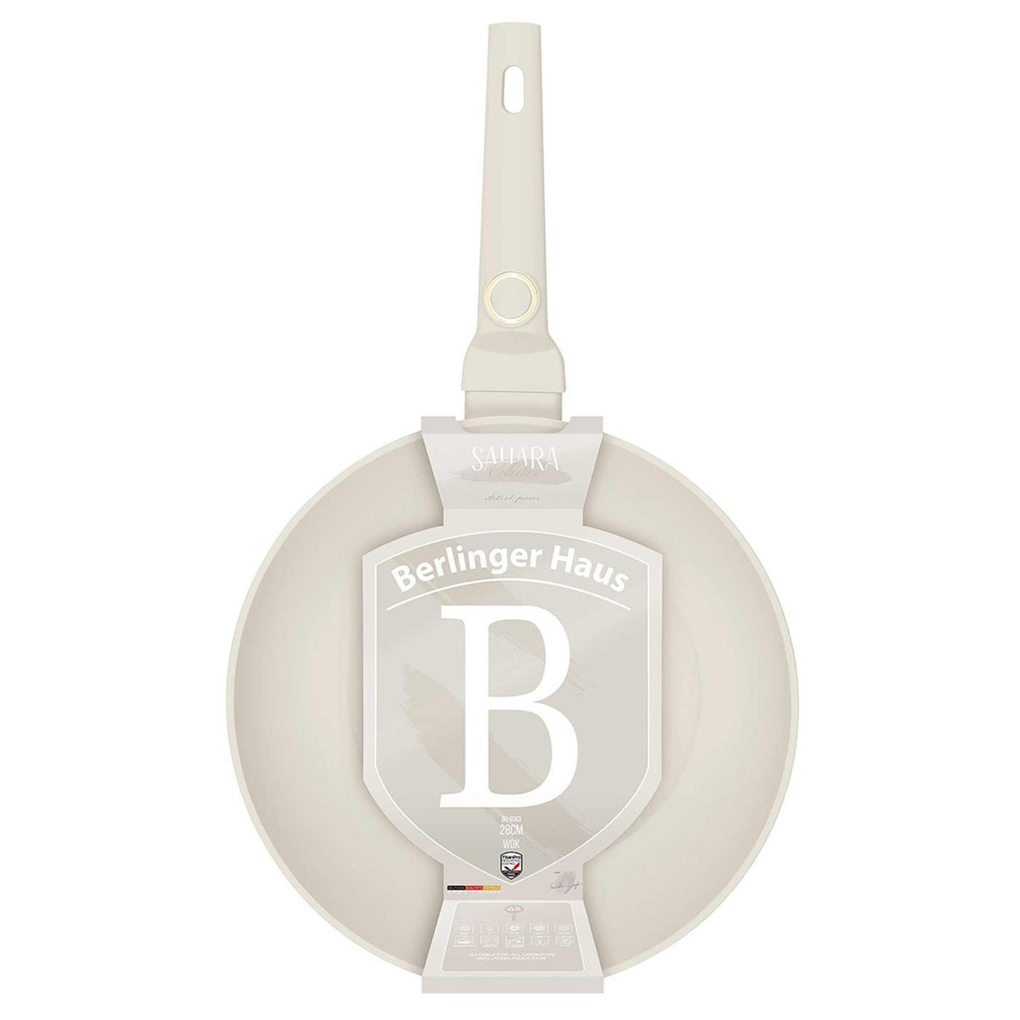 Berlingerhaus wok 28cm sahara collection