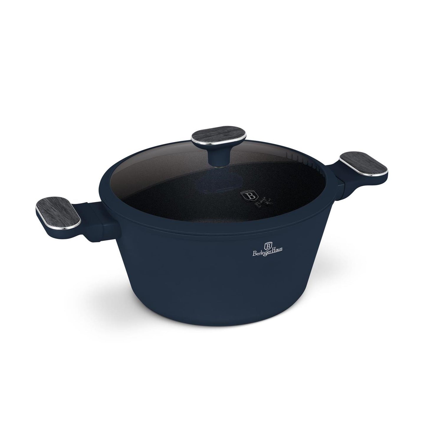 Berlingerhaus berlinger haus deep sea collection braadpan met deksel ø24cm