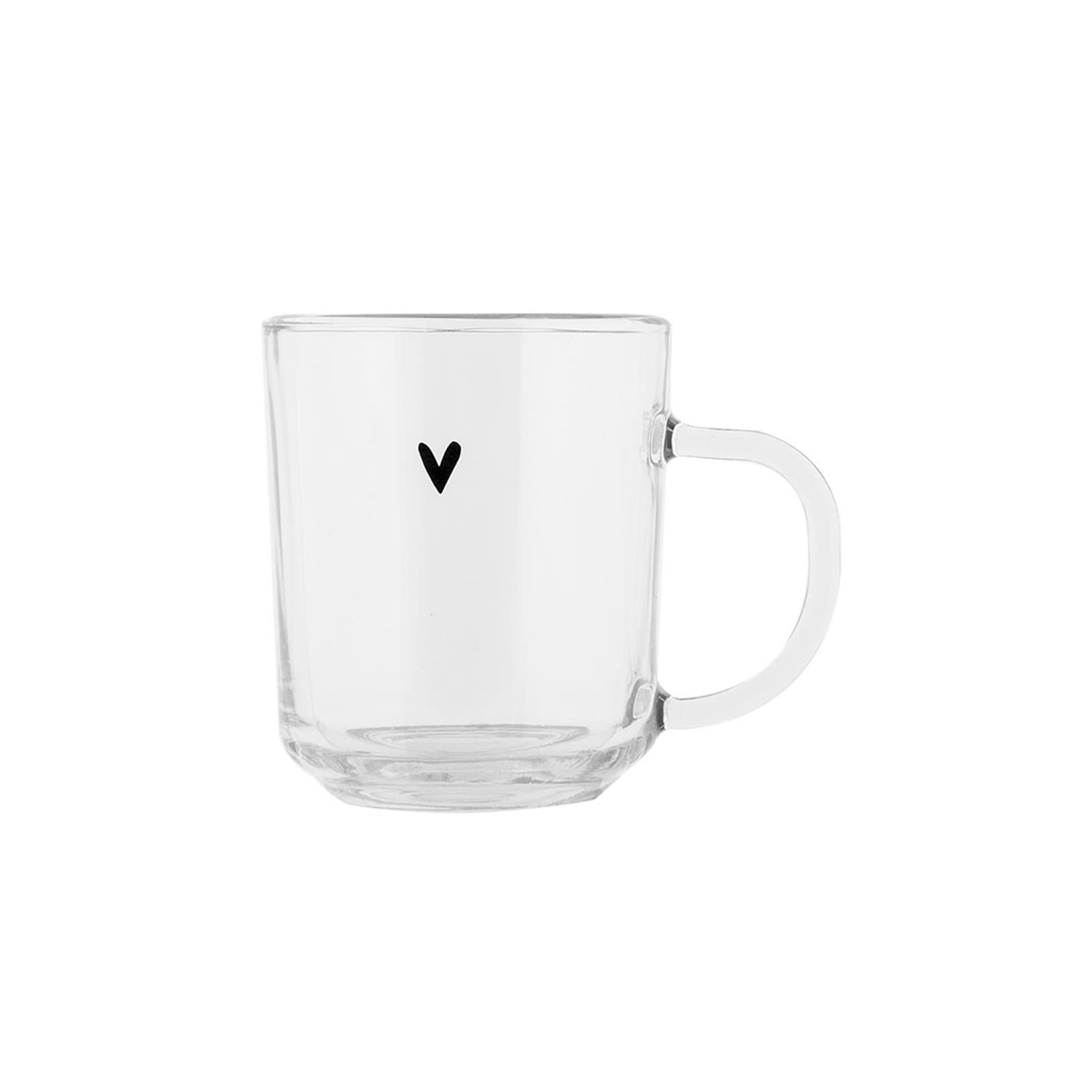 Clayre eef theeglas hart 200ml