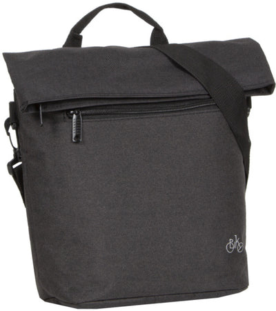 Bike drops stuurtas met schouderhengsel nylon 6l zwart