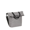 Bike drops shopper fietstas met schouderhengsel nylon 12l grijs