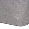 Bike drops shopper fietstas met schouderhengsel nylon 12l grijs