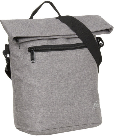 Bike drops stuurtas met schouderhengsel nylon 6l grijs