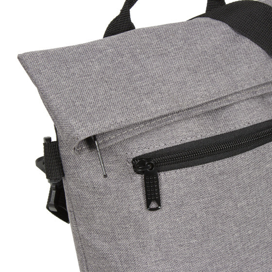 Bike drops stuurtas met schouderhengsel nylon 6l grijs