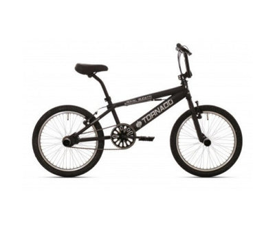 Bikefun 20 Inch 31 cm Unisex V-Brakes Matzwart