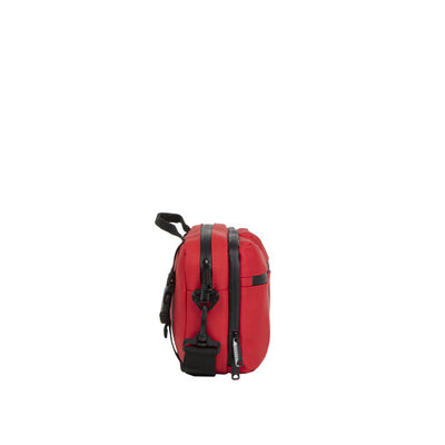 Bike splash waterafstotende stuurtas met schouderhengsel 3l rood