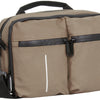 Bike splash waterafstotende stuurtas met schouderhengsel 3l taupe