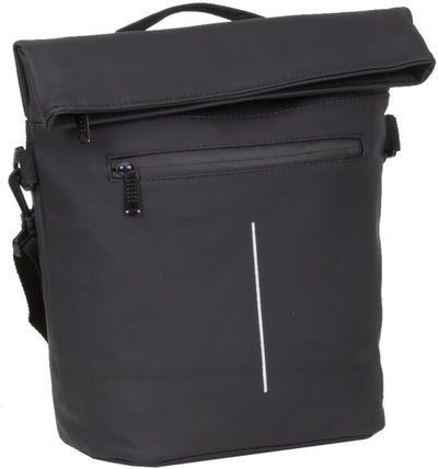 Bike splash waterafstotende stuurtas met schouderhengsel 6l zwart