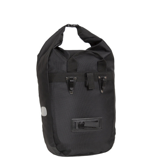Bike wave fietsschoudertas nylon 12l zwart