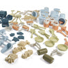 Dantoy bioplastic grote zandset (76-delig)