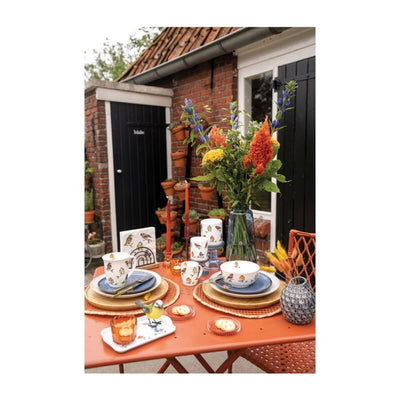 Ambiente tray 13x21cm bird species white