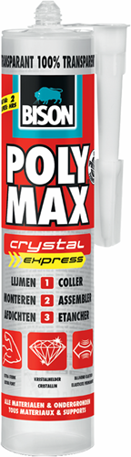 Bison poly max® crystal express koker | 300 g - 6307758