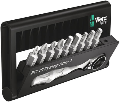 Wera kraftform kompakt zyklop mini 1 gereedschapsset