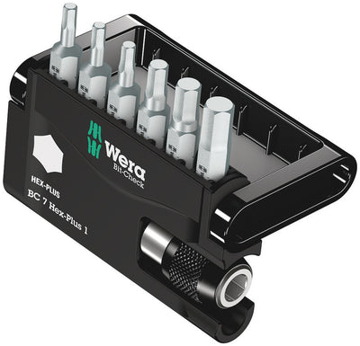 Wera bit-check 7 hex-plus 1, 7 -delig - 1 stuk(s) - 05056168001