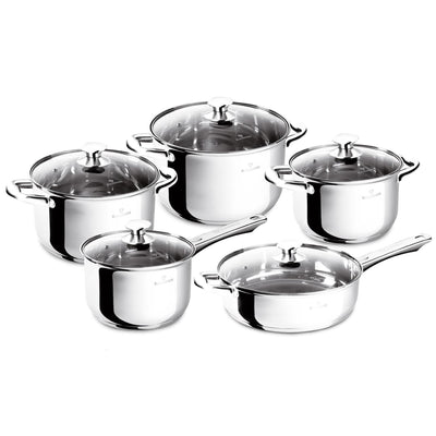 Blaumann pannenset 10-delig gourmet line