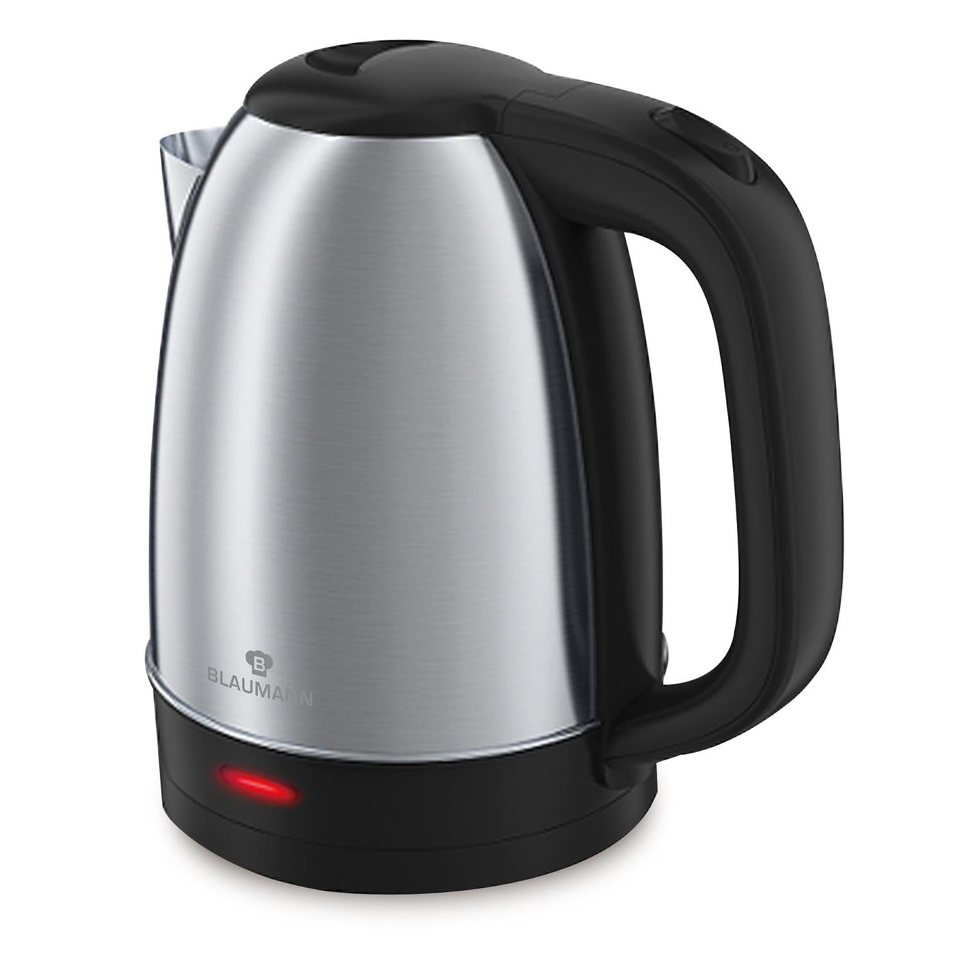 Blaumann black silver collection elektrische waterkoker 1,7l