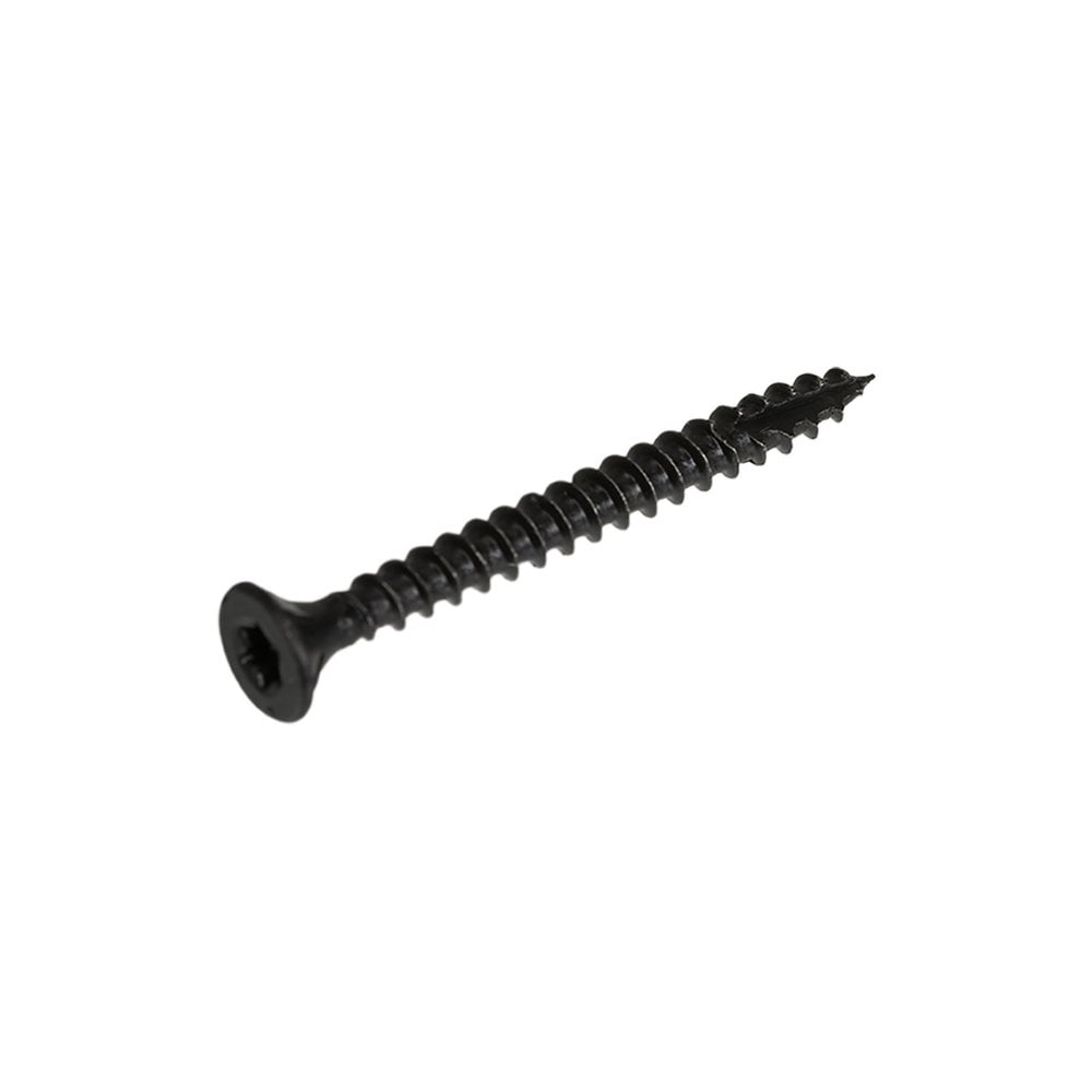 Blackline spaanplaatschroef hcp zwart pk torx tx10 3.0x30 | 25 stuks - 6901.20.13030