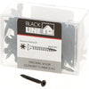 Blackline spaanplaatschroef hcp zwart pk torx tx20 +snijpunt 4.0x35 | 100 stuks - 6904.20.14035