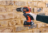 Black+decker bcd003me2k 18v 2x2.5ah schroefklopboormachine in koffer | 2x 18v 2.5ah accu's | 1a lader | in koffer - bcd003me2k-qw - afbeelding 2