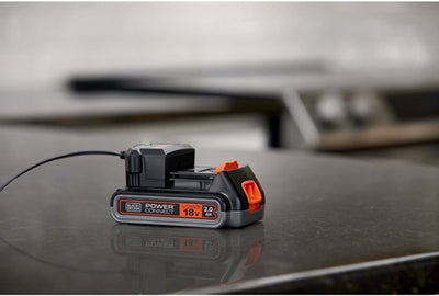 Black+decker lithium ion schuifaccu 18v. 2.0ah - bl2018-xj
