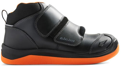 Blåkläder asfaltschoen elite 2459 s2 p hoog | zwart oranje | maat 35 - 00.183.010.35
