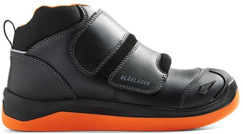 Blåkläder asfaltschoen elite 2459 s2 p hoog | zwart oranje | maat 42 - 00.183.010.42