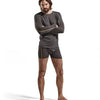 Blåkläder merino xlight onderhemd lange mouw 479917349835 | donkergrijs geel | maat 4xl - 7330509545522