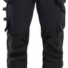 Blåkläder werkbroek 4-weg stretch x1900 19981644 | zwart | maat c46 - 7330509657737