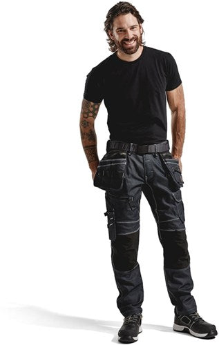 Blåkläder werkbroek denim stretch x1900 19901141 | zwart | maat c46 - 7330509532133