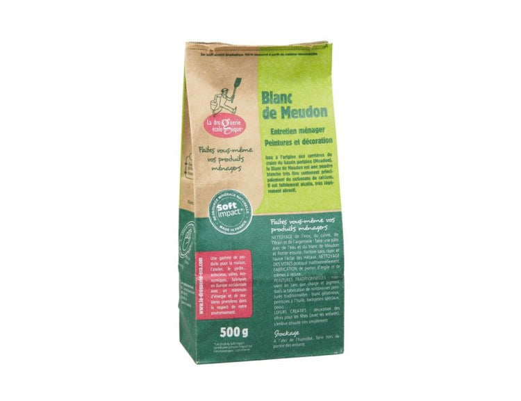 La droguerie écologique witkalk - blanc de meudon - zilverpoets - 500g