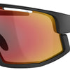 Bliz vision brown with red multi - sports glasses