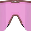 Bliz breeze small brown w rose multi - sports glasses