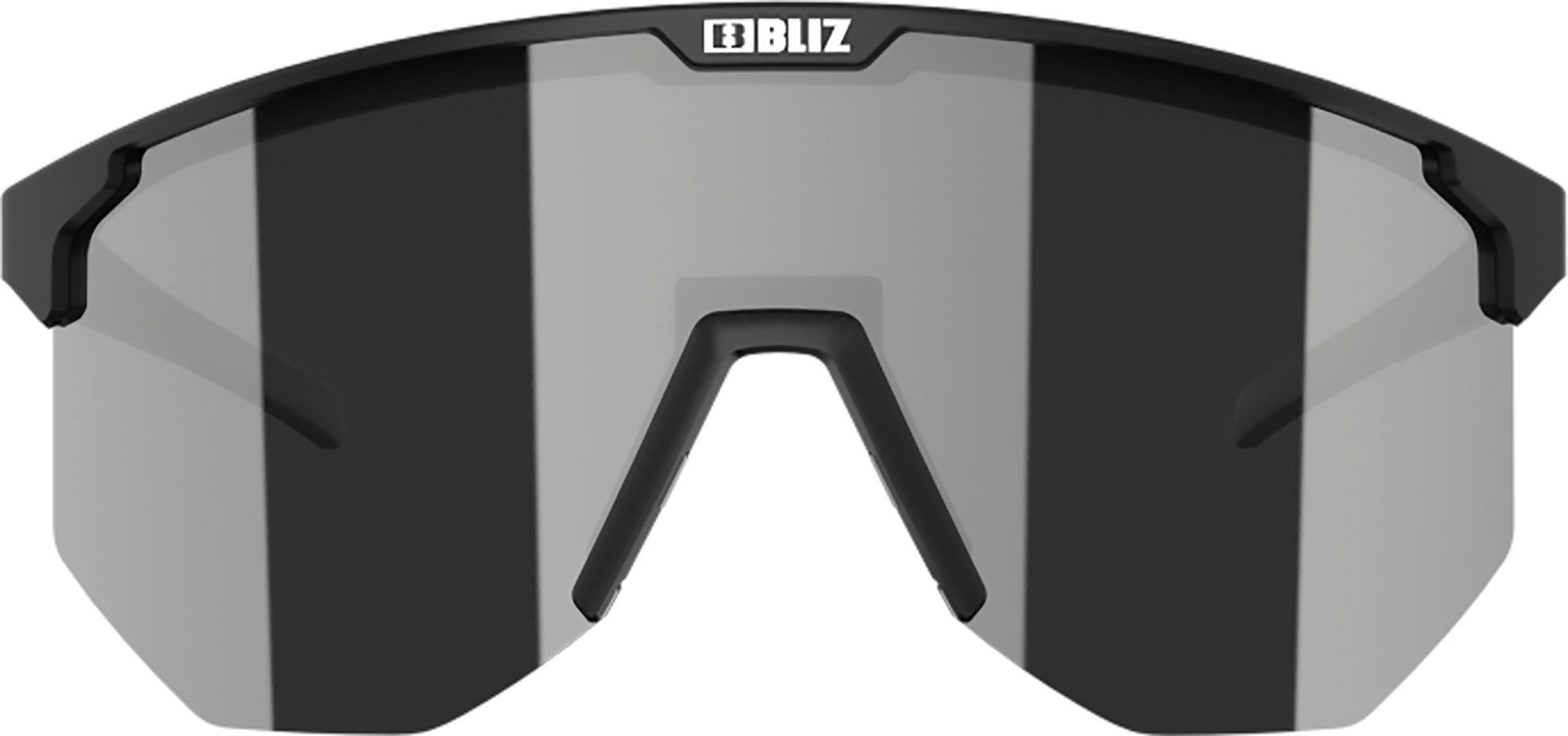 Bliz hero smoke w silver mirror - sports glasses