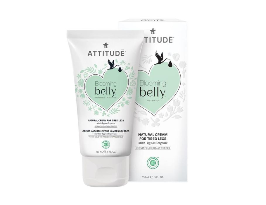 Attitude blooming belly - voetcrème voor vermoeide benen - munt - 150 ml