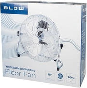 Enzo blow vloerventilator 45cm | 220v | 200w | chroom | 3 luchtstroomsnelheden - 8652538 - afbeelding 2