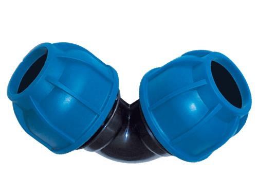 Alusic bocht haaks ø63mm