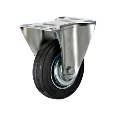 Tarsus bokwiel 75 mm. zwart