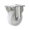Tarsus bokwiel 125 mm. wit