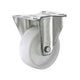 Tarsus bokwiel 125 mm. wit
