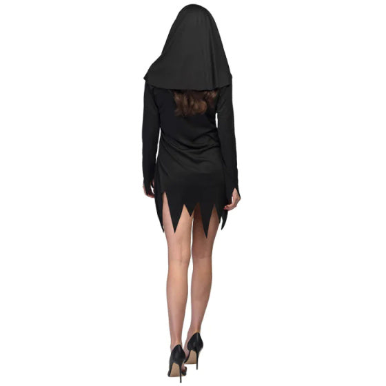 Boland Bloody non kostuum dames zwart wit maat 40 42 (M)