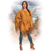 Boland Verkleedponcho Indiaan Dames Bruin One Size