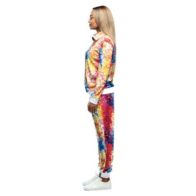Boland Disco Babe Trainingspak Dames Multicolor maat L