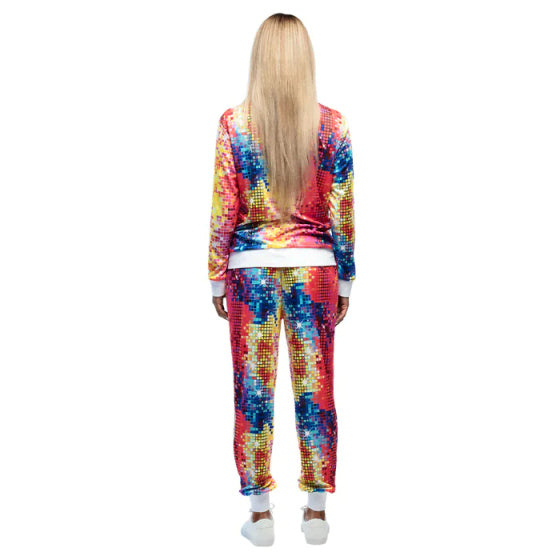 Boland Disco Babe Trainingspak Dames Multicolor maat L