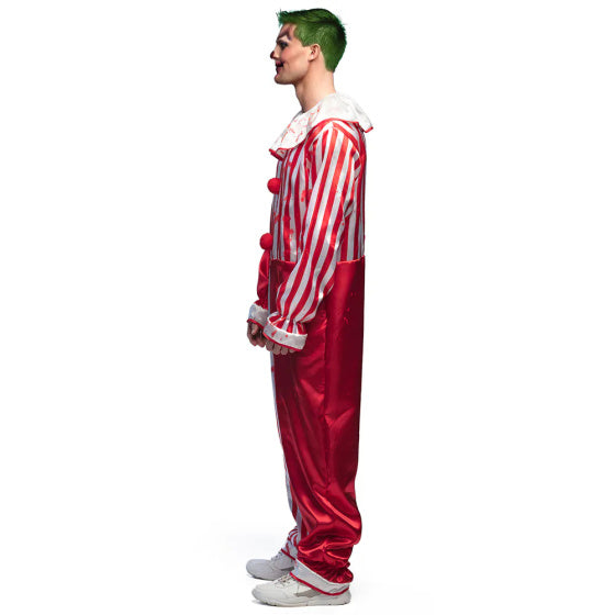Boland Killer clown kostuum heren rood wit maat 58 60 (XXL)