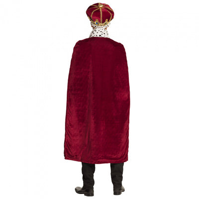 Boland Kostuumset Majesteit unisex polyester rood one-size