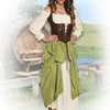 Boland Verkleedpak Village Wench Dames Groen Maat 40 42