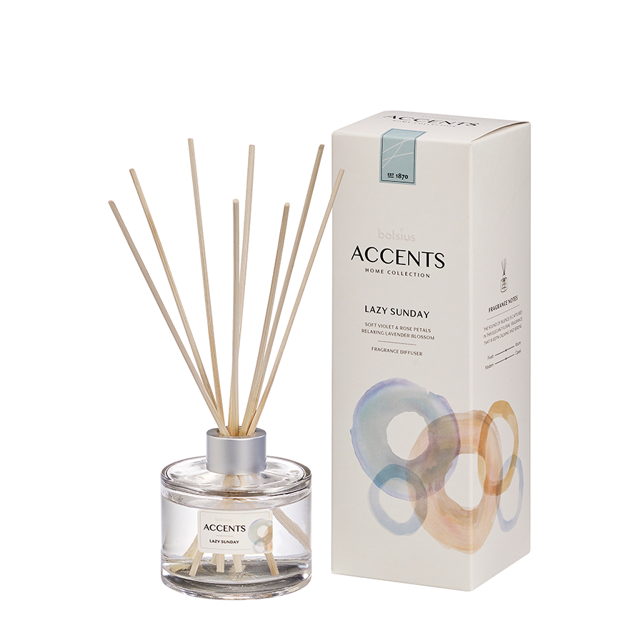 Bolsius geurverspreider accents lazy sunday 100ml